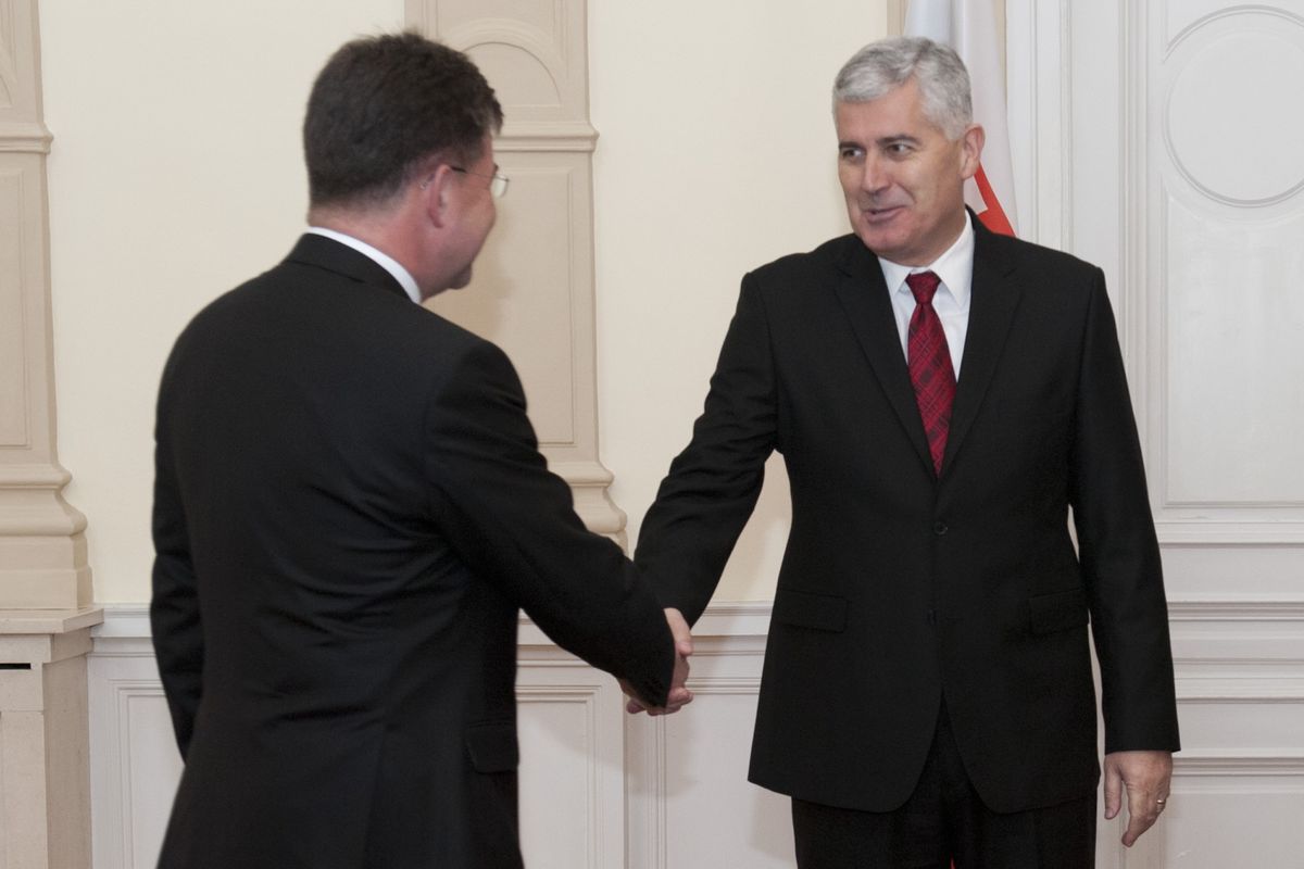 Lajcak: Slovakia Assures Bosnia of Support in European Integration