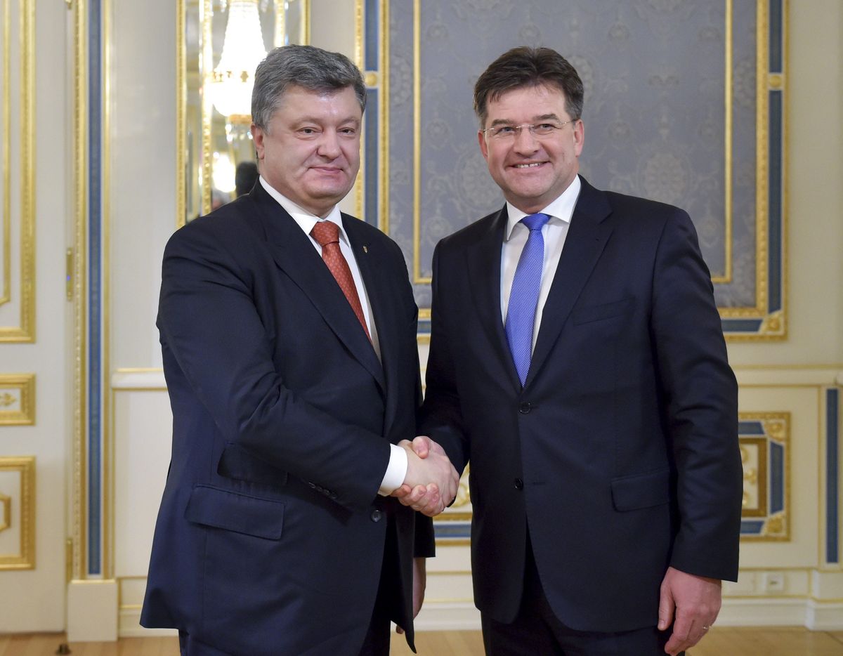 Lajcak Voices Support for Ukraine's Political and Economic Stability