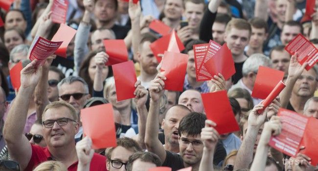 Opposition: Anti-Kalinak Protests to Go on in Bratislava and Regions