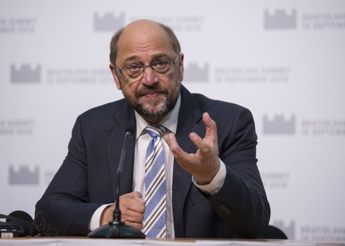 Schulz: I Hope That Unity and Dialogue Will Prevail at Bratislava Summit