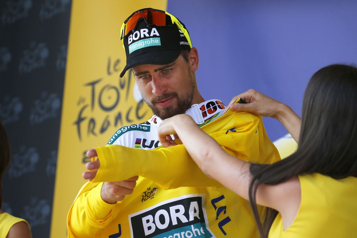 Sagan Wins Stage Two at Tour de France, Dons Yellow Jersey