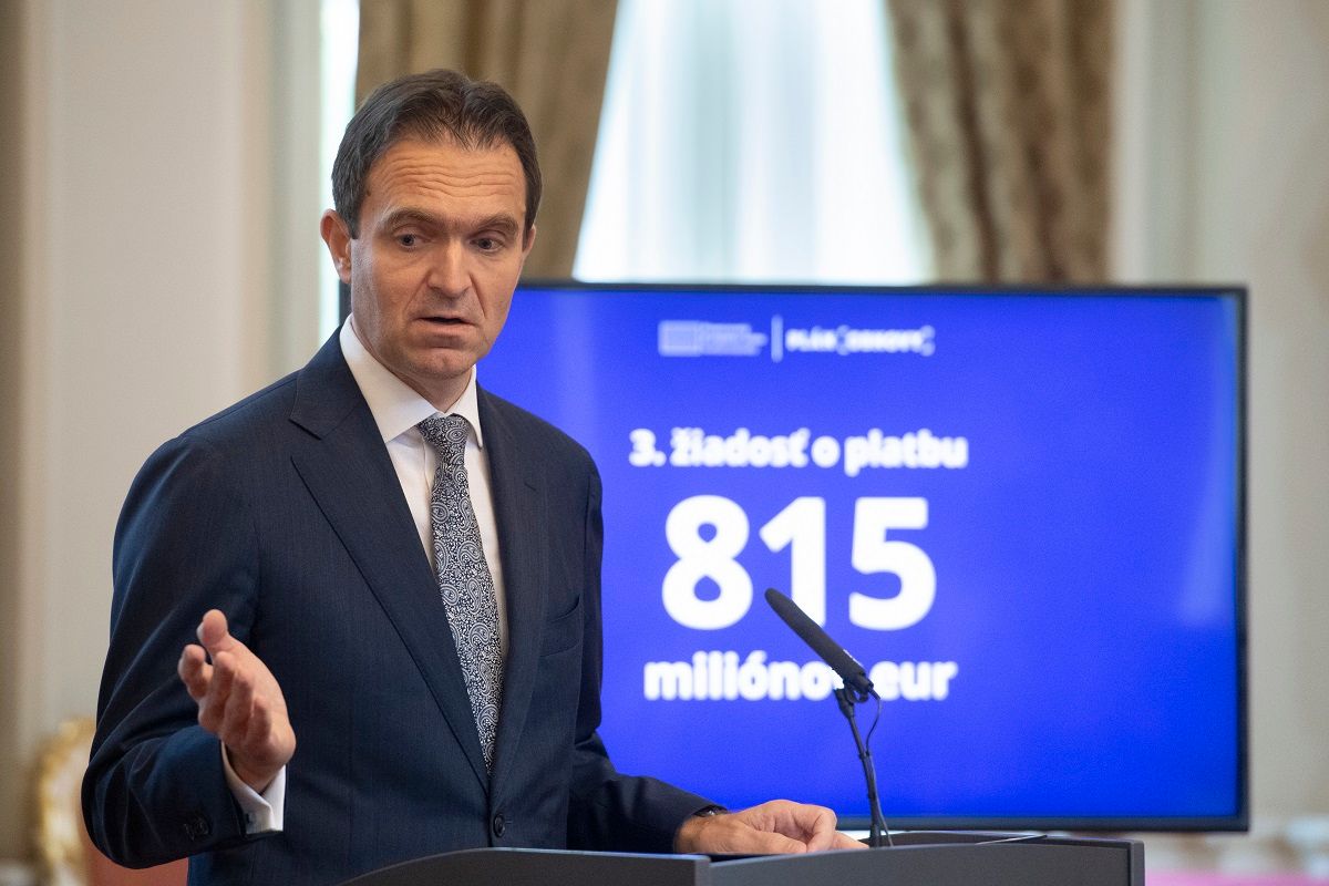 Slovensko podáva tretiu žiadosť o platbu 815 miliónov eur z RRF