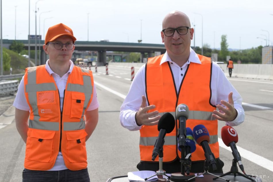 D1 Motorway from Bratislava toward Trnava to Reopen in Few Hours