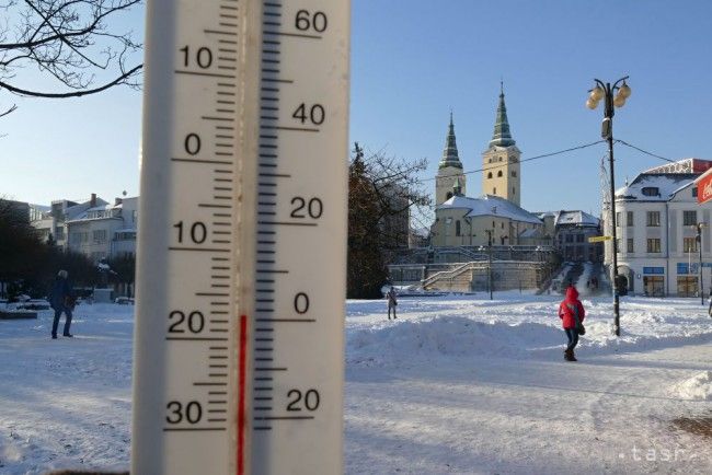 SHMU: Orava Sees Minus 35.3 Degrees Celsius on Sunday Morning