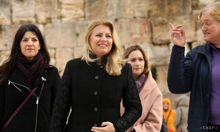 Caputova Visits Sites Sacred to Christianity and Judaism in Jerusalem