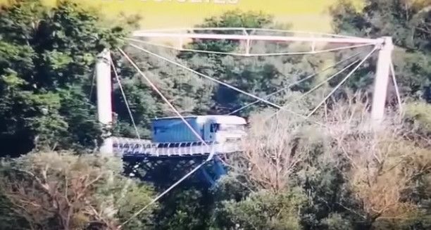 Lorry Seen on Cycling Bridge Linking Slovakia & Austria, Damage Possible