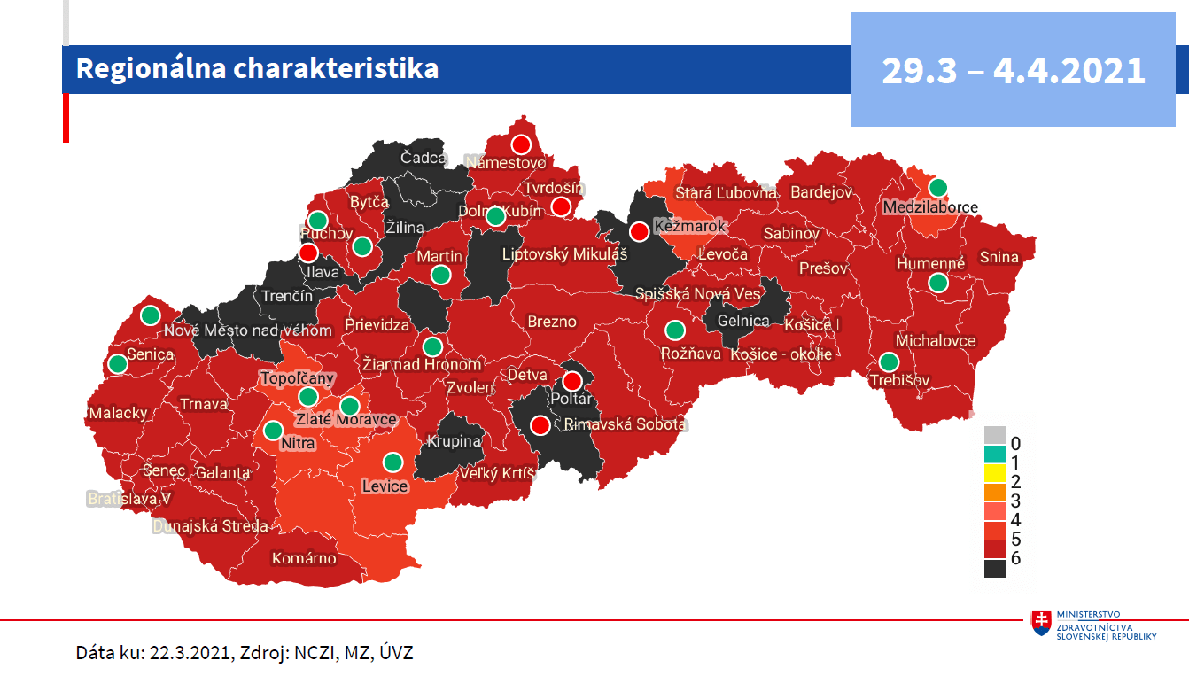 COVID-automaton: 14 Districts in Black Colour as of Next Monday