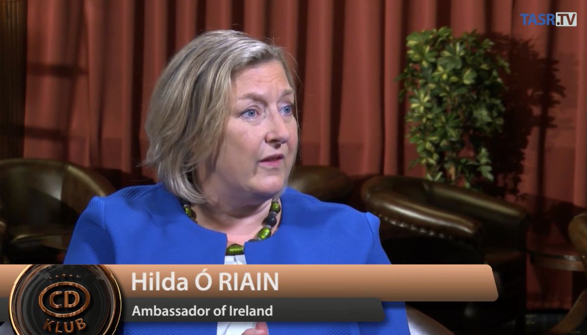 CD Klub - Outgoing Irish Ambassador Hilda O' Riain