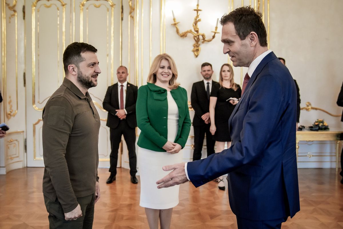 Odor Confirmed to Zelenskyy Slovakia's Support for Ukraine