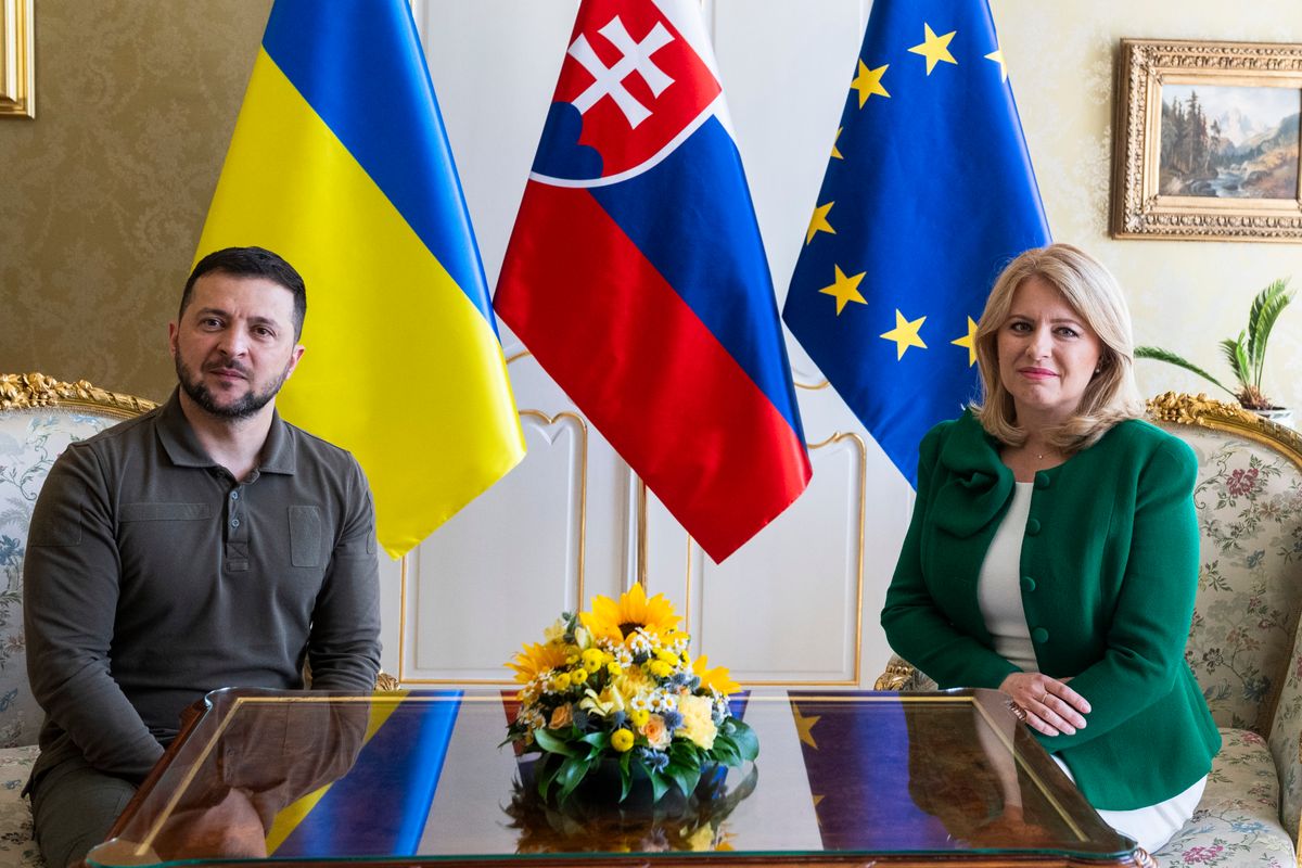 Zelenskyy Visits Slovakia