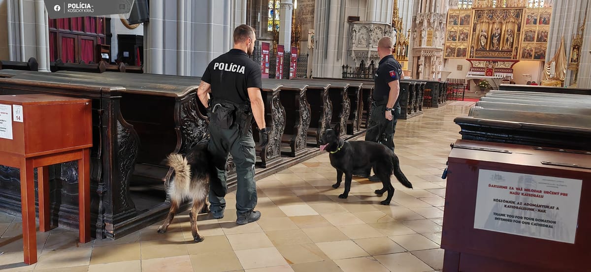 Police Searching St. Elizabeth's Cathedral in Kosice Due to Bomb Threat