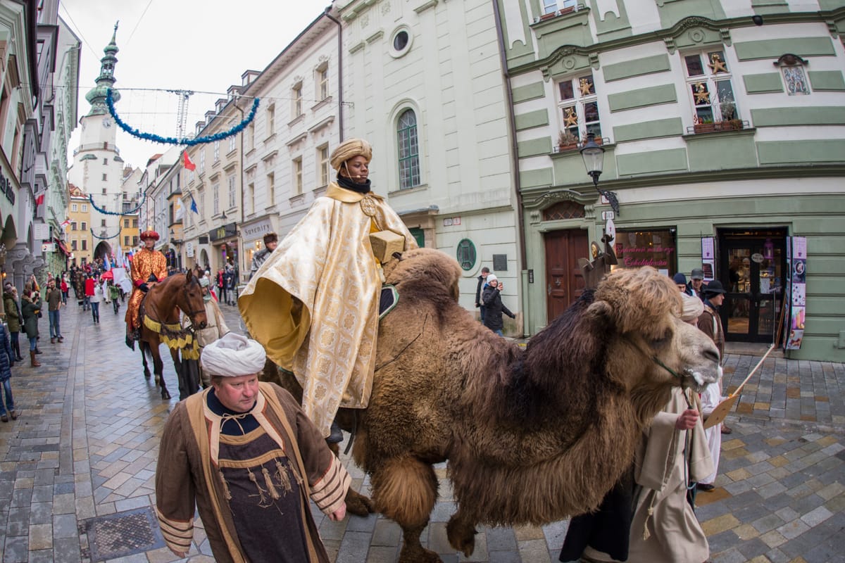 Bratislava Holds Three Kings Parade at Epiphany