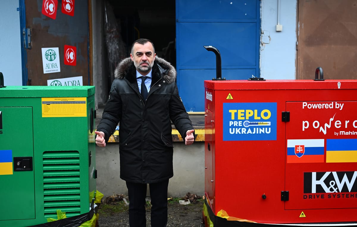 First Lorry Carrying Generators for Ukraine to Leave for Chernihiv Soon