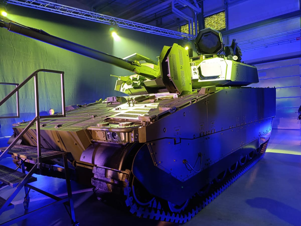New CV9035 MkIV Combat Vehicle for Slovak Army Presented in Sweden