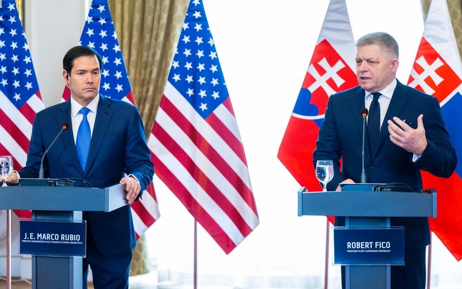 Premier Fico Discusses Energy, NATO and Events in Ukraine with Secretary Rubio
