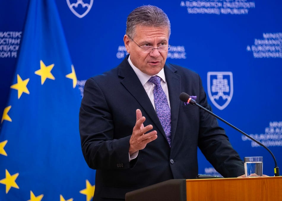 Slovak EU Commissioner Sefcovic Categorically Denies Any Contact with Epstein