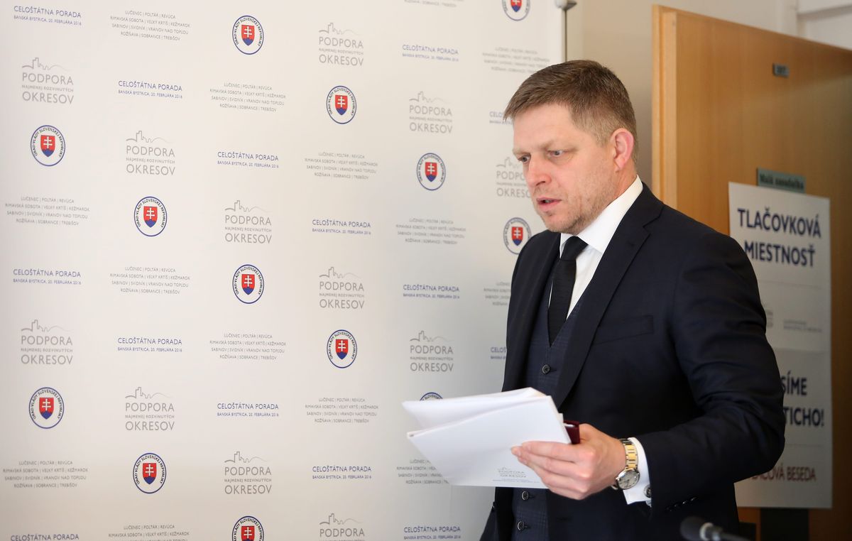 Fico: We Want to Reach 85 percent of EU Living Standards in Four Years