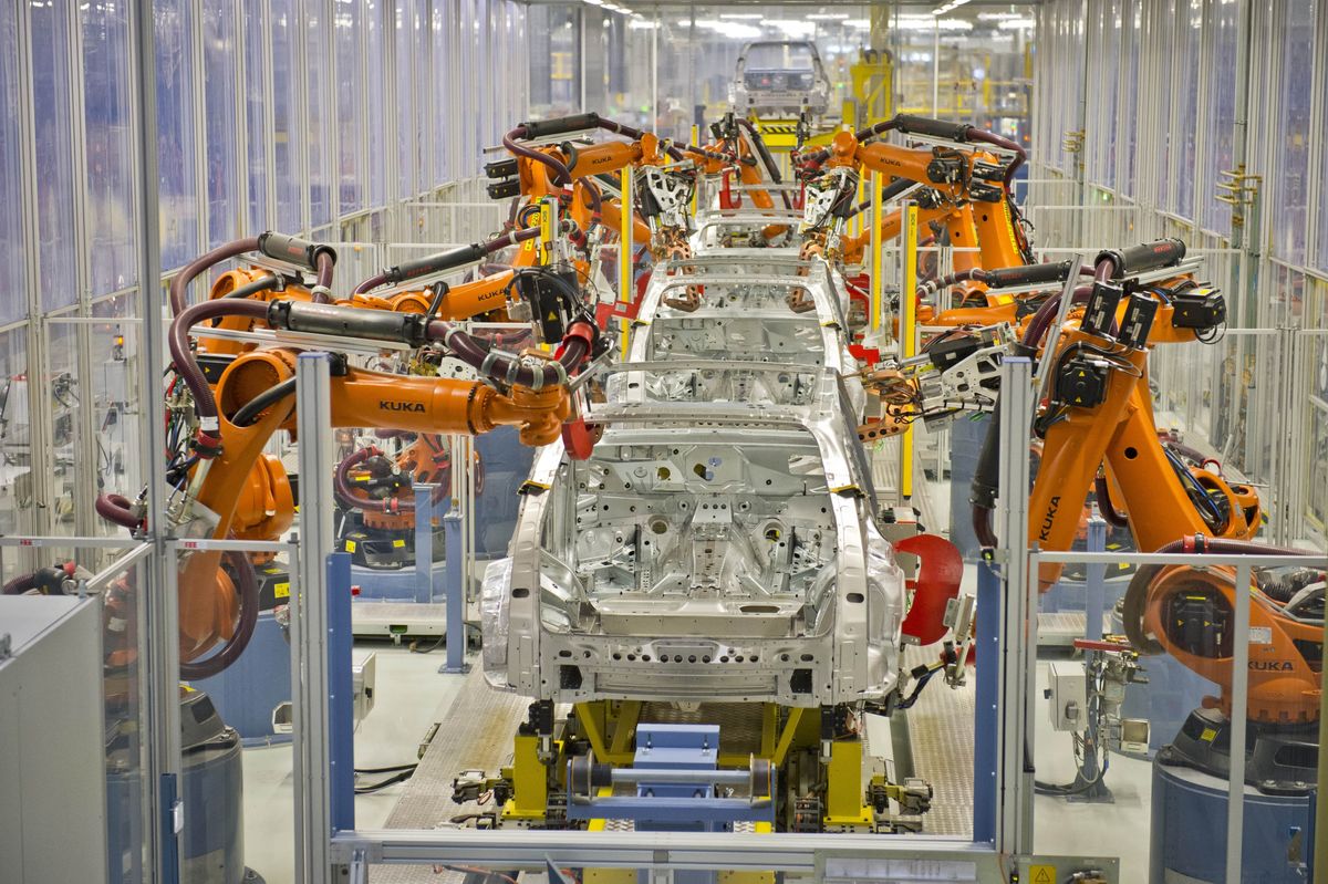 VW Completes Building for New Body Shop, Begins Installing Equipment