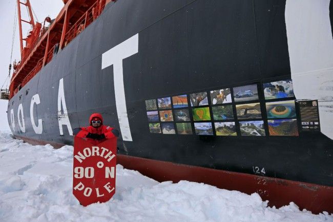 Photographer Kulisev Displays Works on North Pole