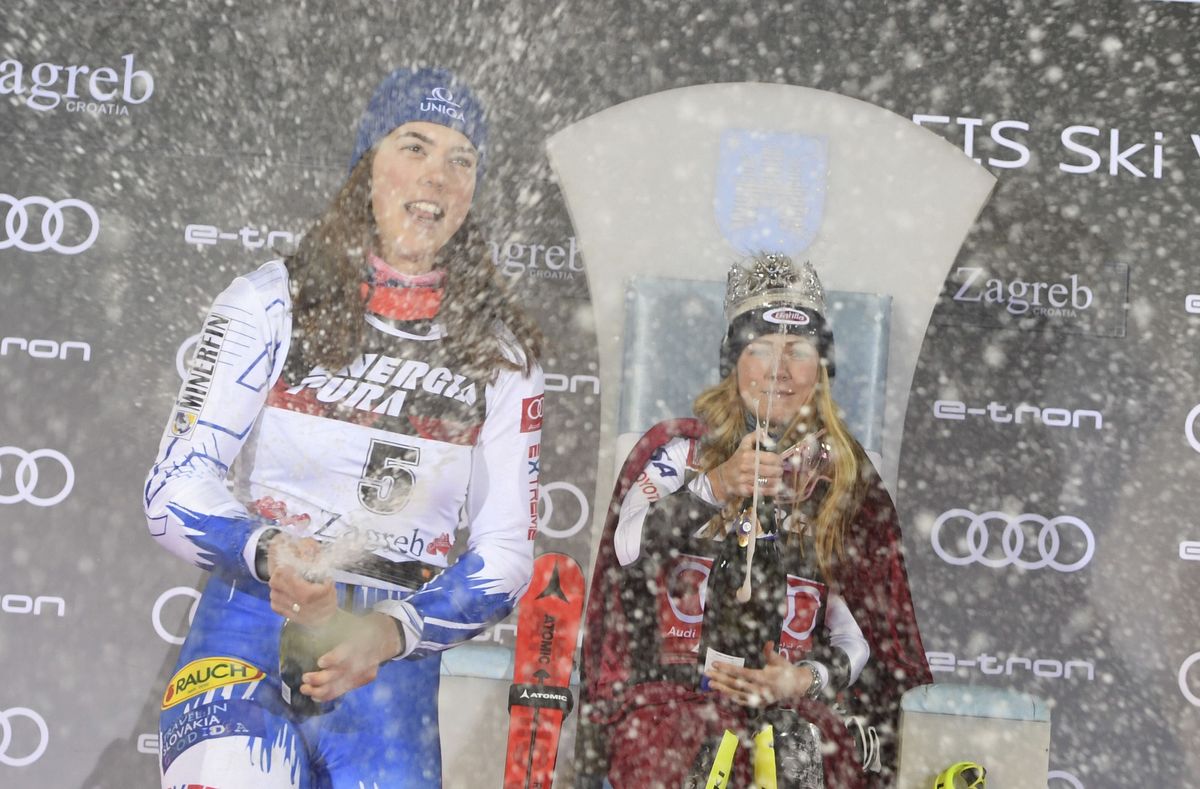 Vlhova Runner-up to 'Snow Queen' Shiffrin in Zagreb