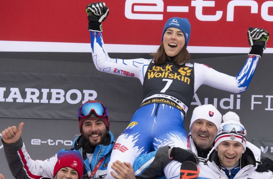 Vlhova and Shiffrin Tie in Giant Slalom in Maribor