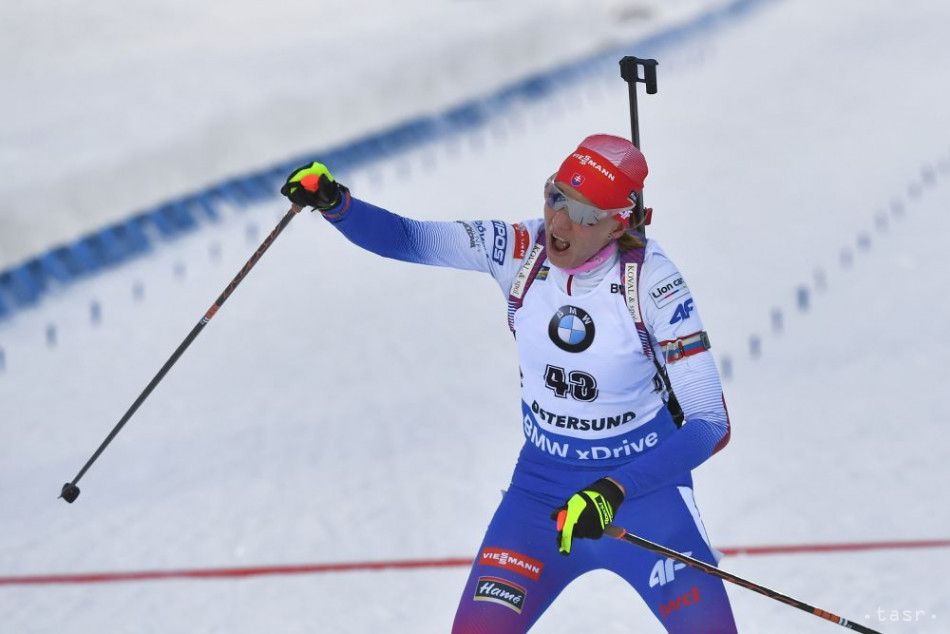 Kuzmina Wins Biathlon Sprint in Sweden and Fulfils Her Dream