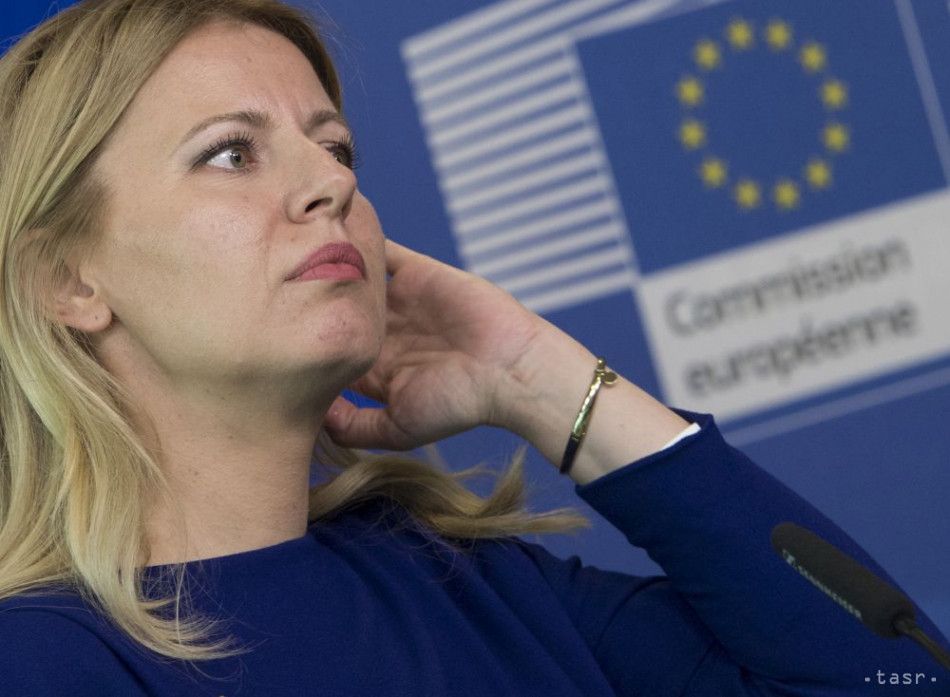 Caputova Conveys Concerns about Human Rights to China's Wang Yi