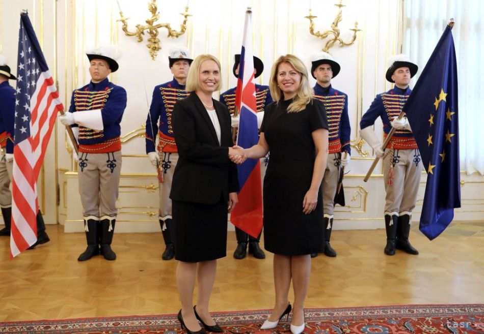 President Caputova Receives New US Ambassador to Slovakia Bridget Brink