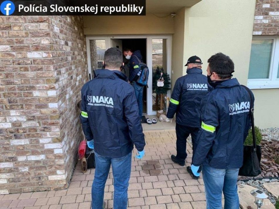 NAKA Carrying Out Raid in Central Slovakia in Relation to Corruption in SSHR
