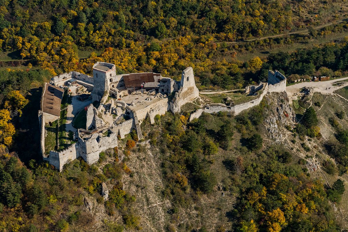 Summer 2020: Castle of 'Bloody Countess' Guards Northern Tip of Small Carpathians