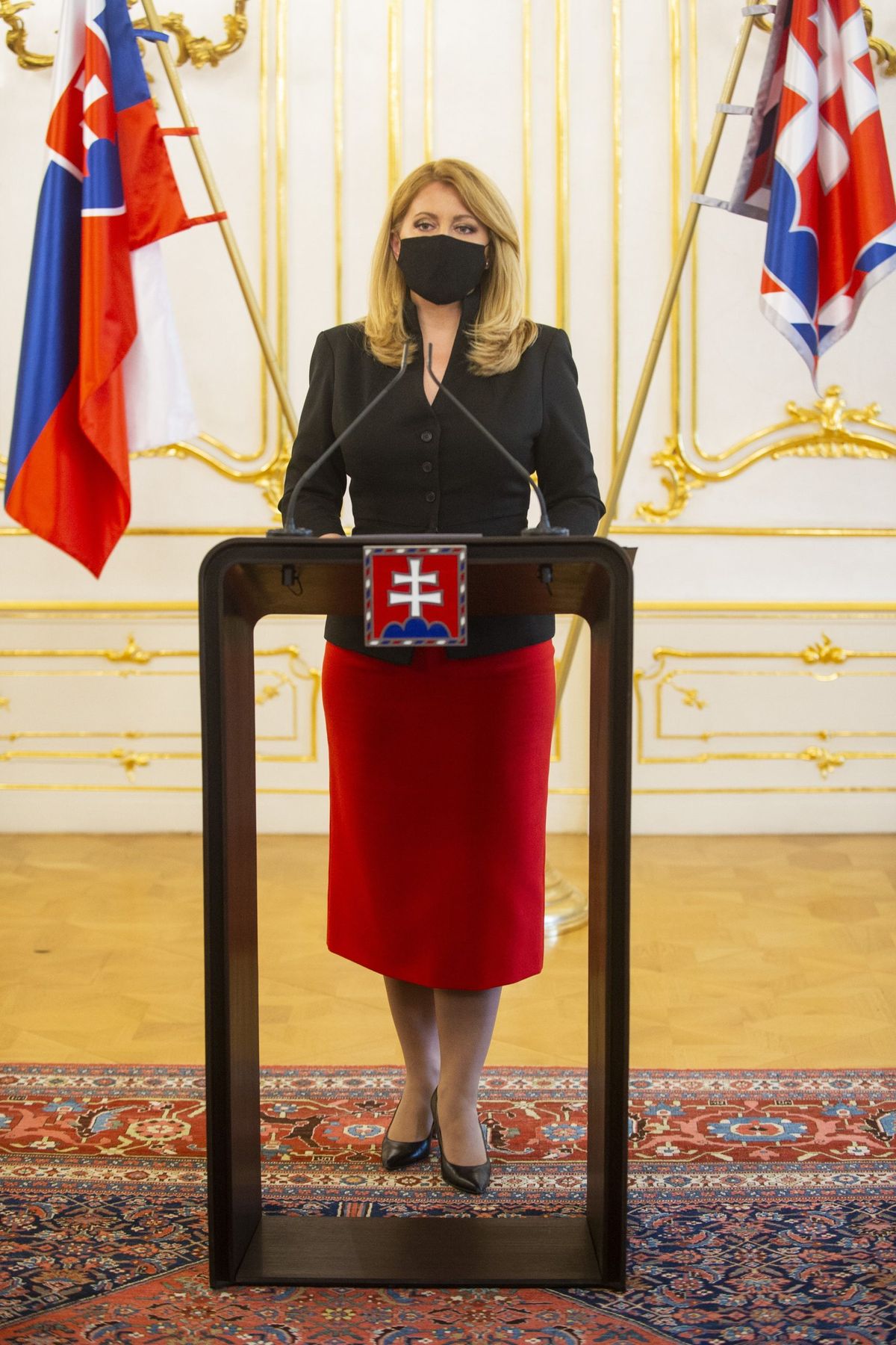 Caputova Sends Telegram to Austria, President's Palace to Be in Austrian Colours