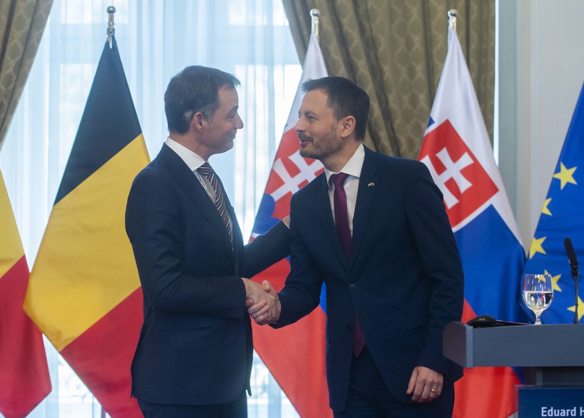 De Croo in Bratislava: Belgium Willing to Send Troops to Slovakia If Need Be