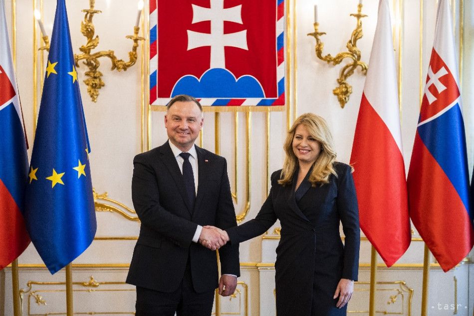 Caputova and Duda Want to Discuss with Leaders Ukraine's EU Candidate Status