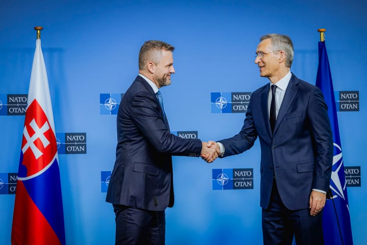 Pellegrini Points to Slovakia's Lacking Air Defence at Meeting with Stoltenberg