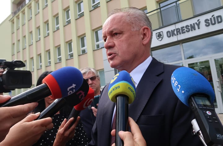 Ex-president Kiska Found Guilty of Tax Fraud