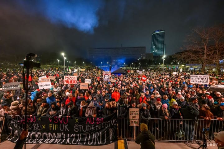 March in Support of Slovak Culture Takes Place in Bratislava on Thursday