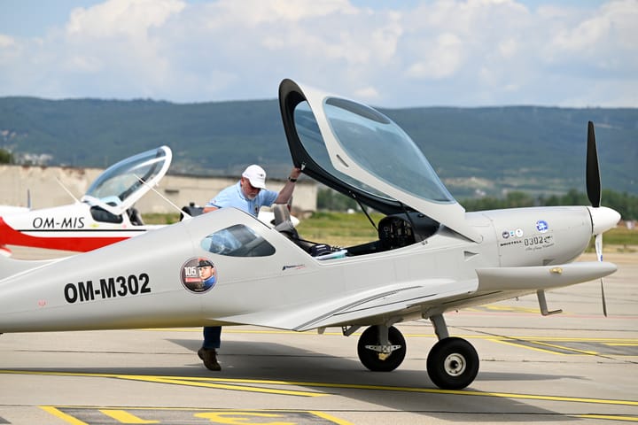 Pilots of Ultralight Aircraft Honour Memory of M.R. Stefanik