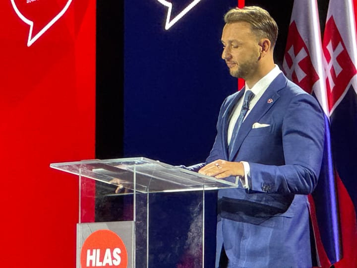 Sutaj Estok at Voice-SD Congress: Slovakia Needs Balance and Prosperity