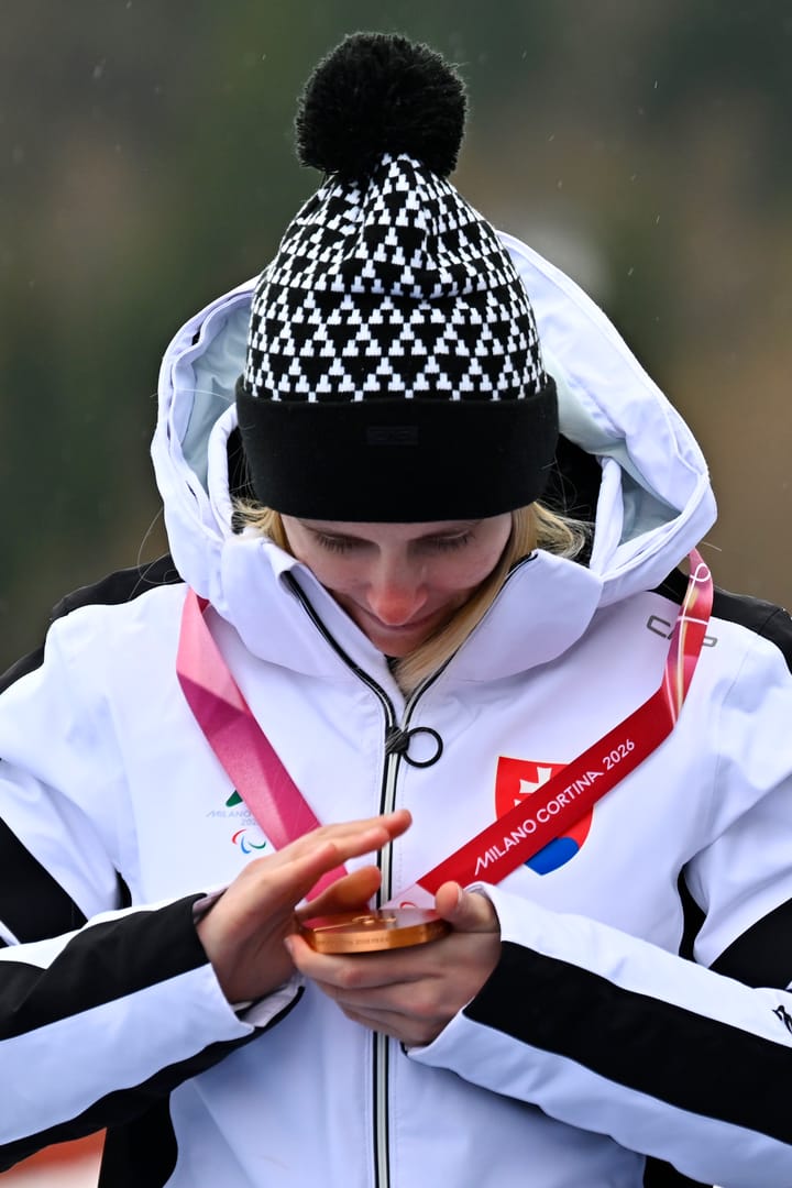 Slovak Para Alpine Skier Rexova Wins Third Bronze Medal at Winter Paralympics