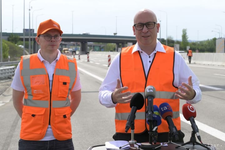 D1 Motorway from Bratislava toward Trnava to Reopen in Few Hours