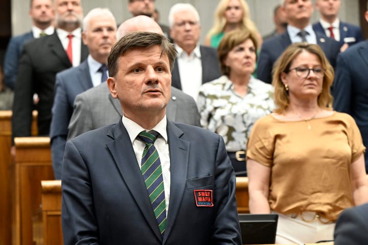 Parliamentary Session Postponed, Gaspar Orders Hlina Out of Chamber