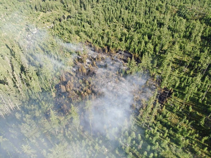 Firefighters Manage to Extinguish Fire in Tatra National Park
