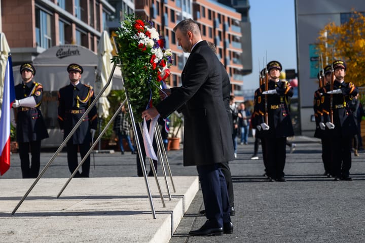 President: Legacy of Czechoslovakia's Founders Must Be Upheld Through Unity