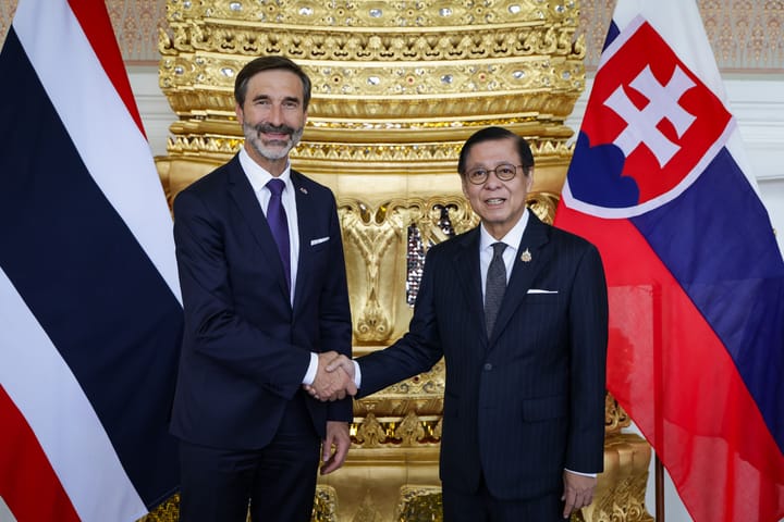 Blanar: Thailand Could Be Slovakia's Gateway to Southeast Asia
