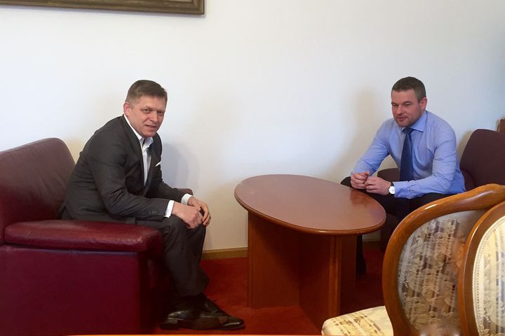 Pellegrini Sworn Into Office by Prime Minister Fico
