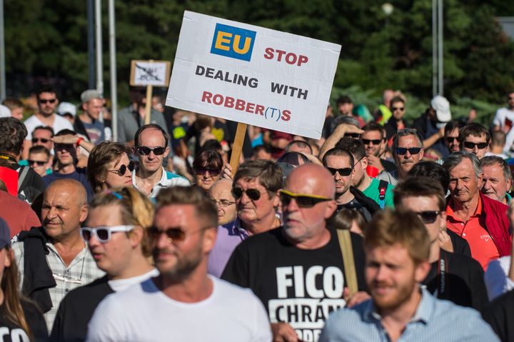 Protesters in West and East Demand Fico and Kalinak Resignations
