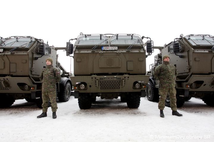 A total of 29 New Military Cars Worth 13.3 mn Handed over to Slovak Soldiers