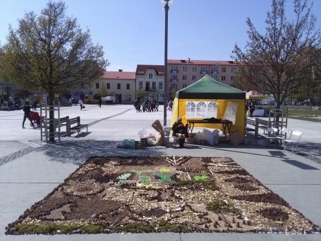 Record Forest Mandala Made at Forestry Days in Zvolen