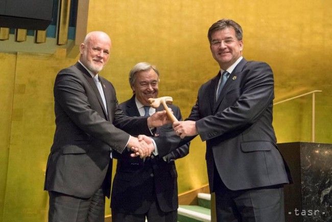 Lajcak Assumes UN General Assembly President Post