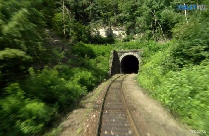 Two Picturesque Rail Tunnels and Viaduct in Magnezitovce Never Saw Train